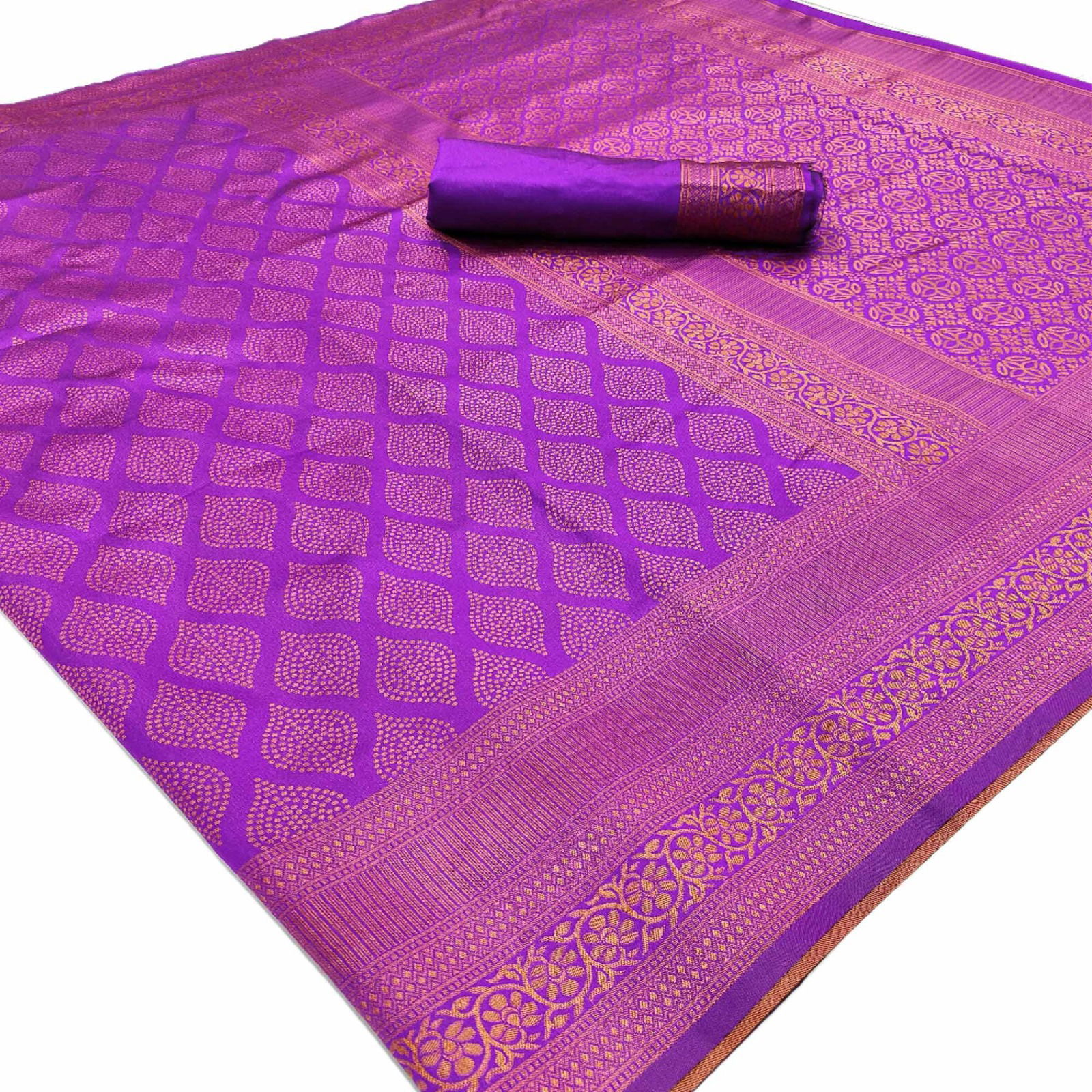 Mf 54 Soft Lichi Silk Designer Non catalog Saree Catalog